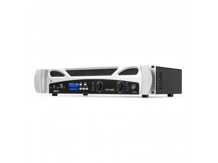 Vonyx VPA1500 PA Amplifier 2x 750W Reproductor multimedia con BT 172100