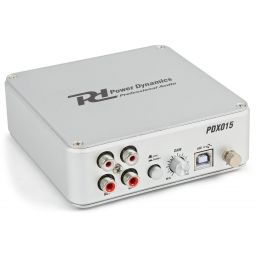 Power Dynamics PDX015 USB Pre amplificador de Phono con Software 172775