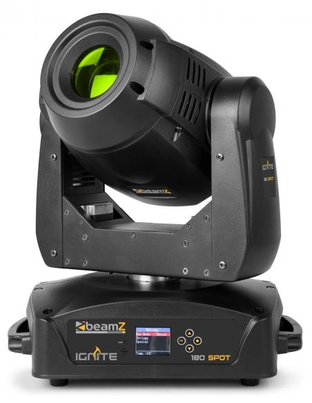 Beamz IGNITE180 Cabeza Movil Spot LED 2pcs en Flightcase