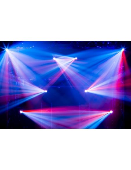 Beamz IGNITE180 Cabeza Movil Spot LED 2pcs en Flightcase