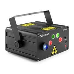 beamZ Dahib Doble Laser RG Gobo con LED Azul 152612 - 1
