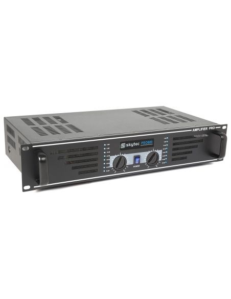 Skytec SKY-600B Amplificador de sonido 2x 300W max. Negro