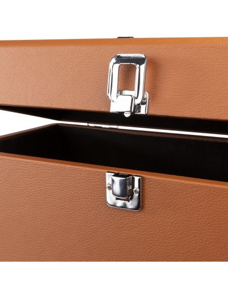 Fenton RC30 Vinyl Record Case Brown 102017 - 11
