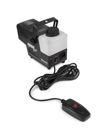 Beamz Rage 600 Maquina de humo con mando a distancia 