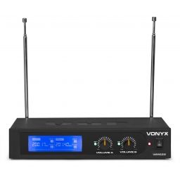 Vonyx WM522B Micro VHF 2CH 2BP+headset | Mas Que Sonido 2