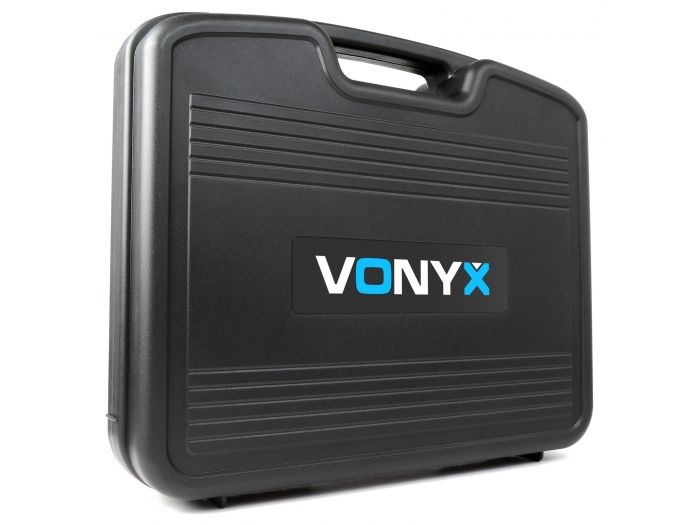 Vonyx WM522B Micro VHF 2CH 2BP+headset | Mas Que Sonido