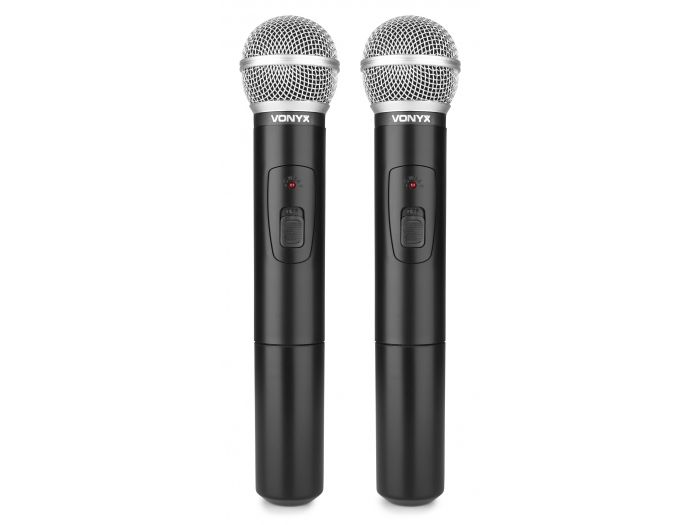 Vonyx STWM712 MIcrofono VHF 2 canales diversity 179183 - 2