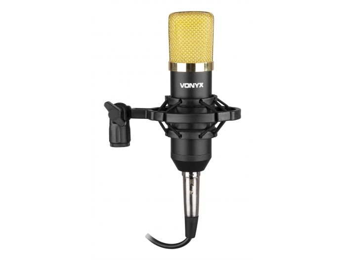 Vonyx CM400B Studio Cond. Microphone Blac | Mas Que Sonido