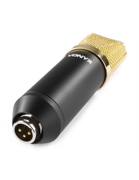 Vonyx CM400B Studio Cond. Microphone Blac | Mas Que Sonido