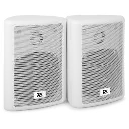Skytec ODS40W Conjunto de altavoces estereo, 2-vias, 75W max, Blanco - Pareja 100016 - 1