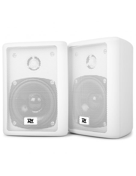 Skytec ODS40W Conjunto de altavoces estereo, 2-vias, 75W max, Blanco - Pareja 100016 - 2