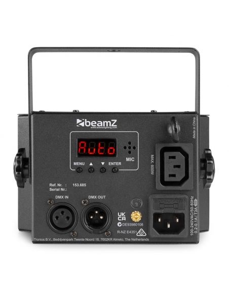 beamZ DerbyStrobo LED con DMX 153685 - 5