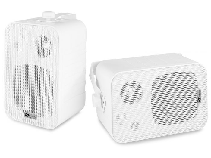 Power Dynamics BV40W Altavoces de ambiente 100V 4" Blanco 952122