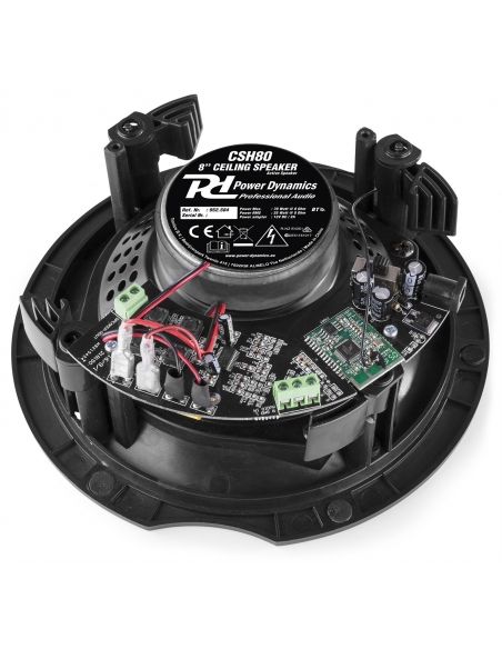Power Dynamics CSBT80 Conjunto activo de altavoces de techo de 2 vias con BT 140W 8" 952584