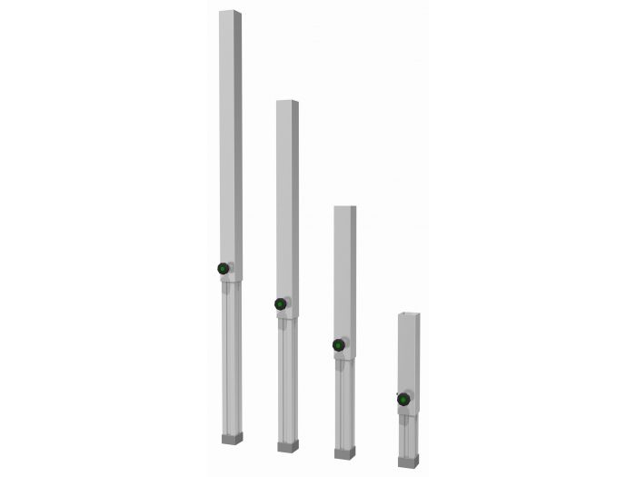 Power Dynamics 750TL Pata telescopica 60 - 100cm (pack de 4)