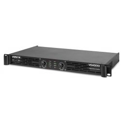 Vonyx VDA500 Amplificador PA 1U 2x 250W 172044 2