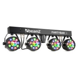 beamZ PartyBar3 4x PAR con Magic Ball 153240 - 2 2