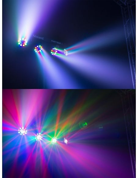beamZ PartyBar3 4x PAR con Magic Ball 153240 - 10