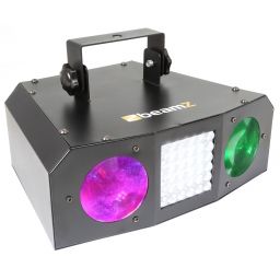 beamZ Urano LED Doble Moonflower con Strobo 153381 - 1
