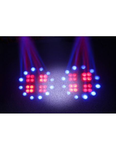 beamZ Urano LED Doble Moonflower con Strobo 153381 - 5