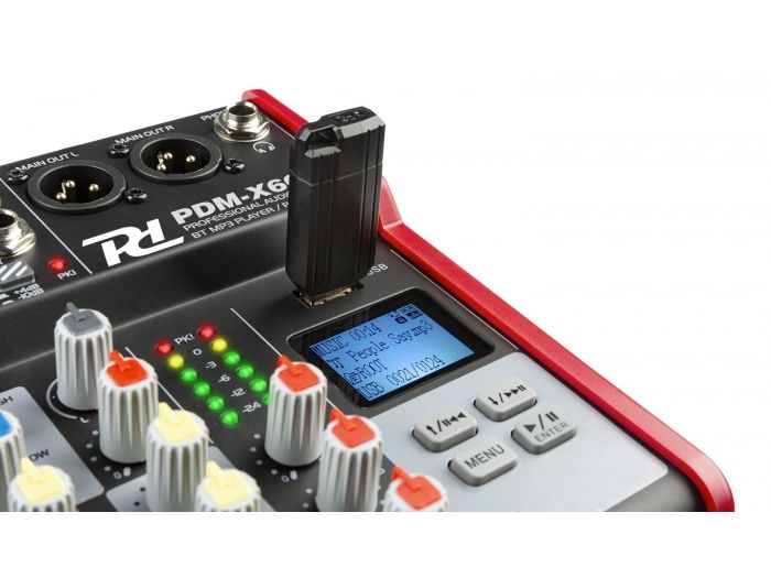 Power Dynamics PDM-X601 Mezclador Musical de estudio 6-Ch 172652 - 5