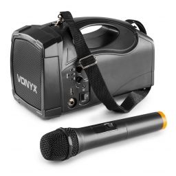 Vonyx ST014 Megafono con micro inalambrico y bateria UHF 178866 2