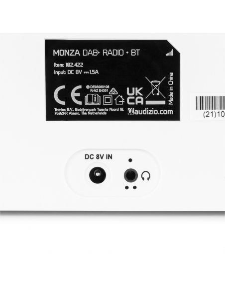 Audizio Monza DAB+ Radio estéreo Blanca 102422 - 5