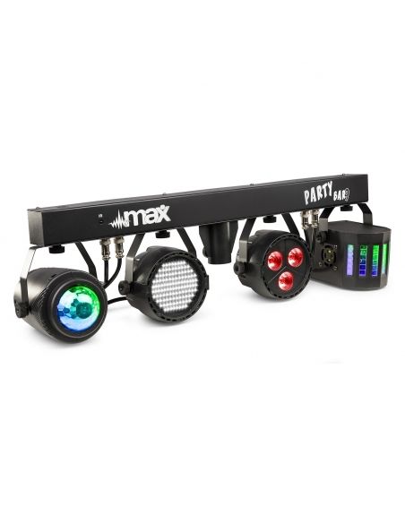 Max PartyBar09 Kit Jelly Moon, Derby, Foco Par y Strobo 153006 - 6