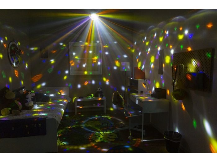 beamZ JB90R Mini Star Ball DMX LED 9 Colores 153222