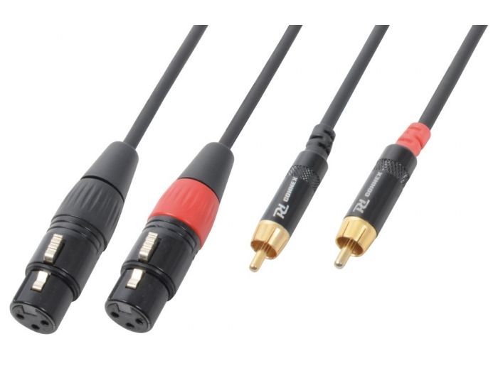 PD-Connex CX68-3 2x Hembra XLR - 2x Macho RCA 3m 176693 - 1