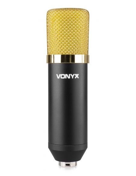 Vonyx CMS400B Studio Set micro Cond Gold | Mas Que Sonido