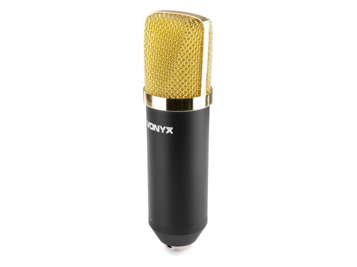 Vonyx CMS400B Studio Set micro Cond Gold | Mas Que Sonido