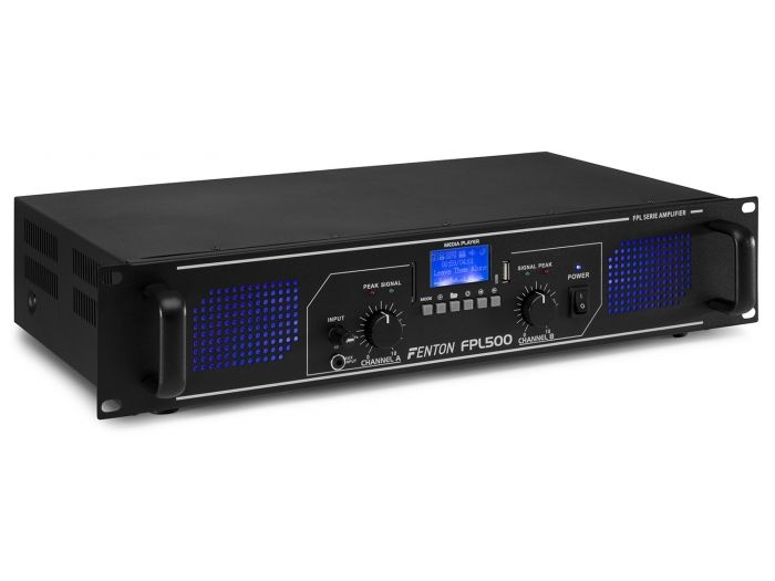 Fenton FPL500 Dig.Amplifier BT MP3 LED EQ | Mas Que Sonido