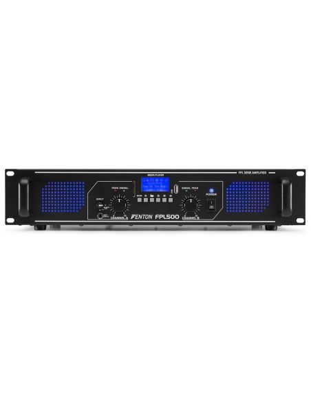 Fenton FPL500 Dig.Amplifier BT MP3 LED EQ | Mas Que Sonido