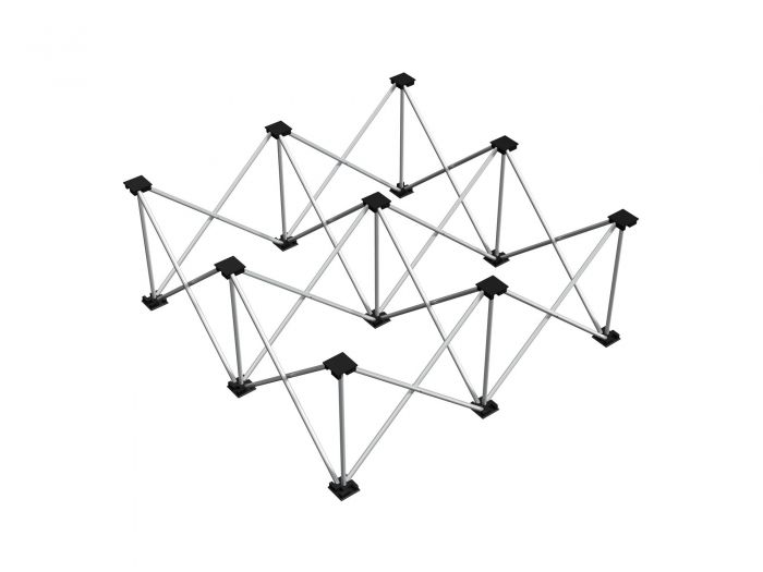 Power Dynamics Spider D750 Patas elevadoras 100x100cm Aluminio 40cm 182243