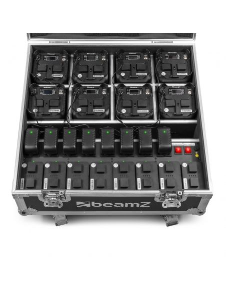 beamZ FCC10 Flightcase para 8x BBP54 con cargador 150603 - 9