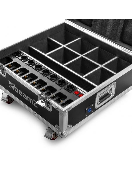 beamZ FCC10 Flightcase para 8x BBP54 con cargador 150603 - 10