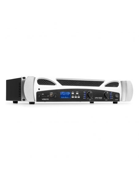 Vonyx VPA1000 PA Amplifier 2x 500W MP3,BT | Mas Que Sonido
