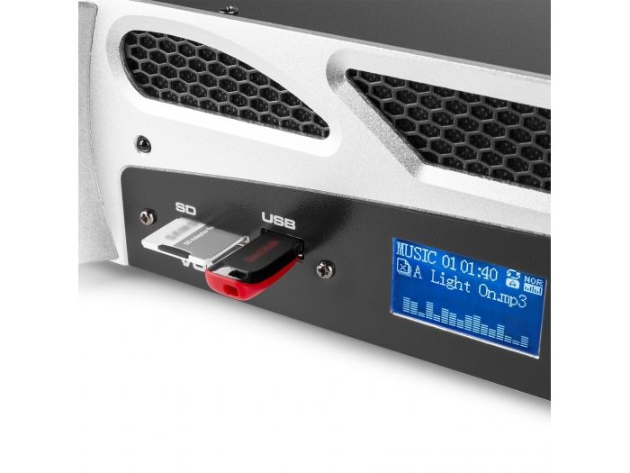 Vonyx VPA1000 PA Amplifier 2x 500W MP3,BT | Mas Que Sonido