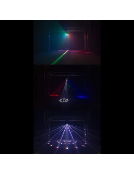 beamZ Whirlwind efecto 3-en-1 LED DMX 153705 - 9