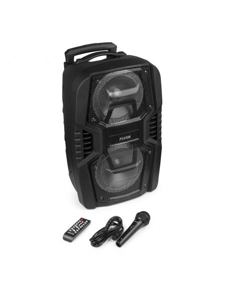 Fenton FT208LED Sistema portátil de sonido 2x 8" 170020 - 2