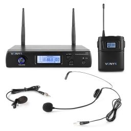 Vonyx WM61B Wirel.Micro UHF 16 Ch 1 Bodyp | Mas Que Sonido