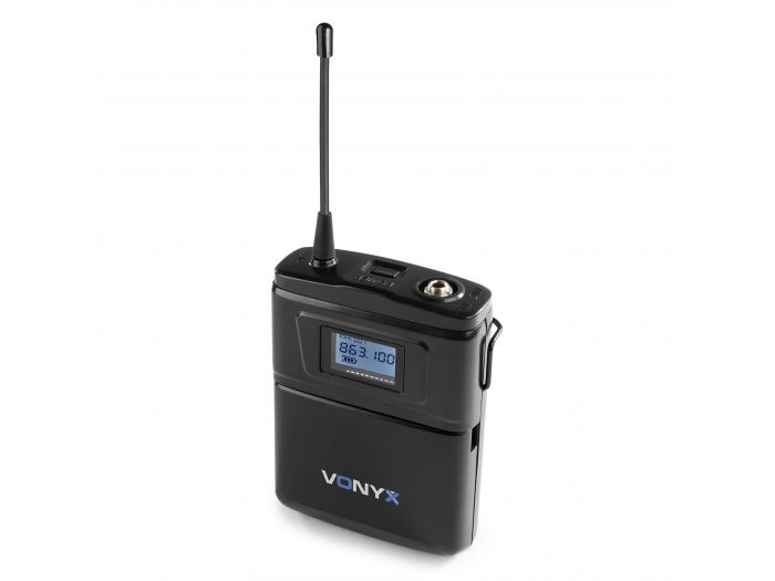 Vonyx WM61B Wirel.Micro UHF 16 Ch 1 Bodyp | Mas Que Sonido