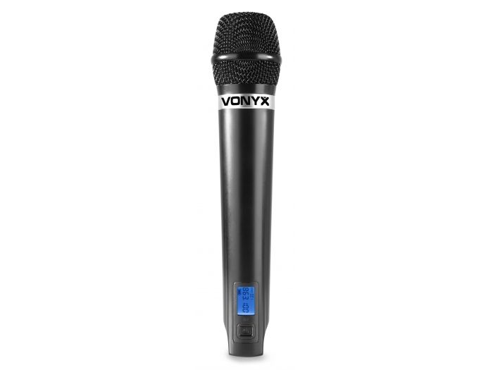 Vonyx WM62 Micrófono inalámbrico UHF 16Ch con 2 micrófonos de mano 179262 - 7