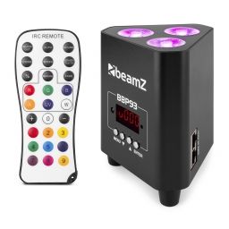 Beamz BBP93 Foco PAR Batería 3x 10W 