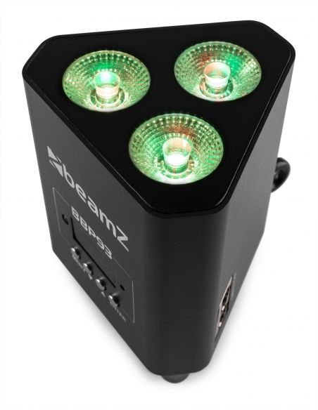 Beamz BBP93 Foco PAR Batería 3x 10W 