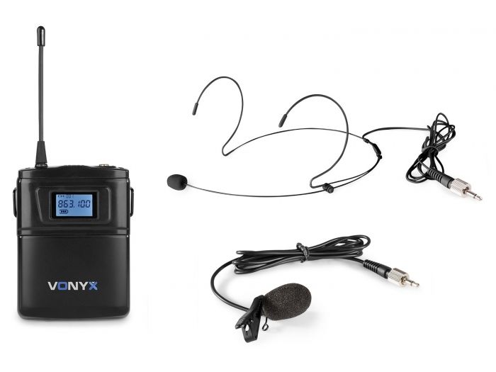 Vonyx WM60B Bodypack +Heads. WM6 series | Mas Que Sonido