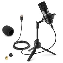 VONYX - CM300B MICRÓFONO DE ESTUDIO USB NEGRO
