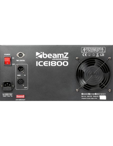 beamZ ICE1800 Maquina de humo bajo control DMX 160518 - 4