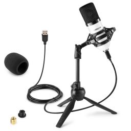 Vonyx CM300W Micrófono de estudio USB Blanco 173510